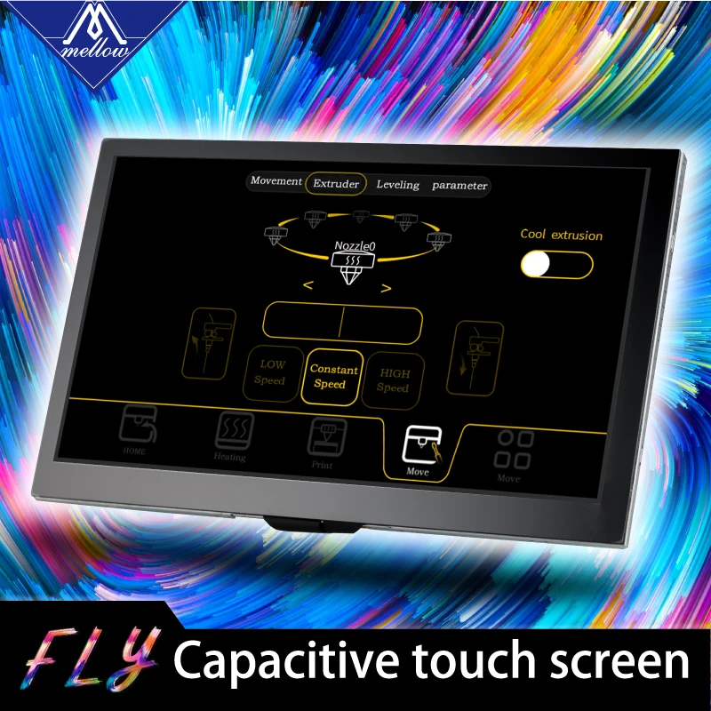Mellow Fly 4.3 7.0 v1 Tela Sensível ao Toque Substituir Pandue Tela de Toque para Dueto Wifi V1.04 Skr 1.3 1.4 Mks Marlin & Placa de Controle Dueto