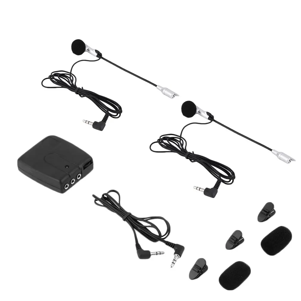 Система коммуникатора для шлема двусторонняя мотоциклетная гарнитура