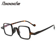IBOODE анти голубой свет очки для чтения для женщин и мужчин квадратные пресбиопические очки женские мужские очки при дальнозоркости оптика очки
