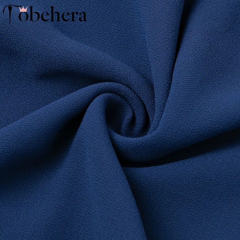 Glamaker Mesh chiffon elegant blue robe Vintage maxi dress women plus size long Winter v neck bodycon split sleeve gown dinner