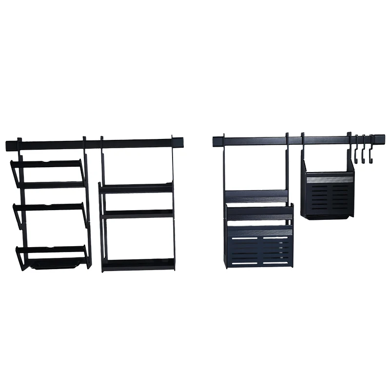  Kitchen shelf shelf wall-mounted knife rest. Seasoning storage racks kitchen appelances - 4000189576111