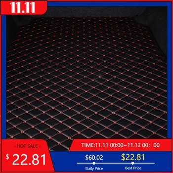 

kokololee Custom car trunk mats for Mazda all models CX-5 mazda 3 6 CX-7 CX-4 car styling auto accessories