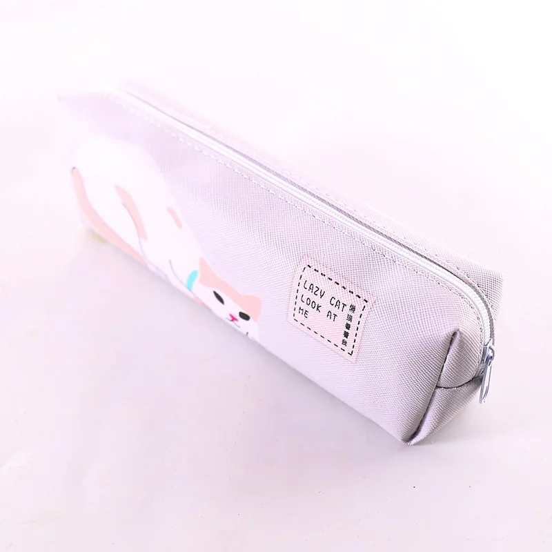 Светло-желтый Piornik szkolny przybory szkolne Канцтовары для девочек kawaii animal back to school fourniture scolaire pusheen knicrtasiye malzeme - Цвет: Светло-желтый