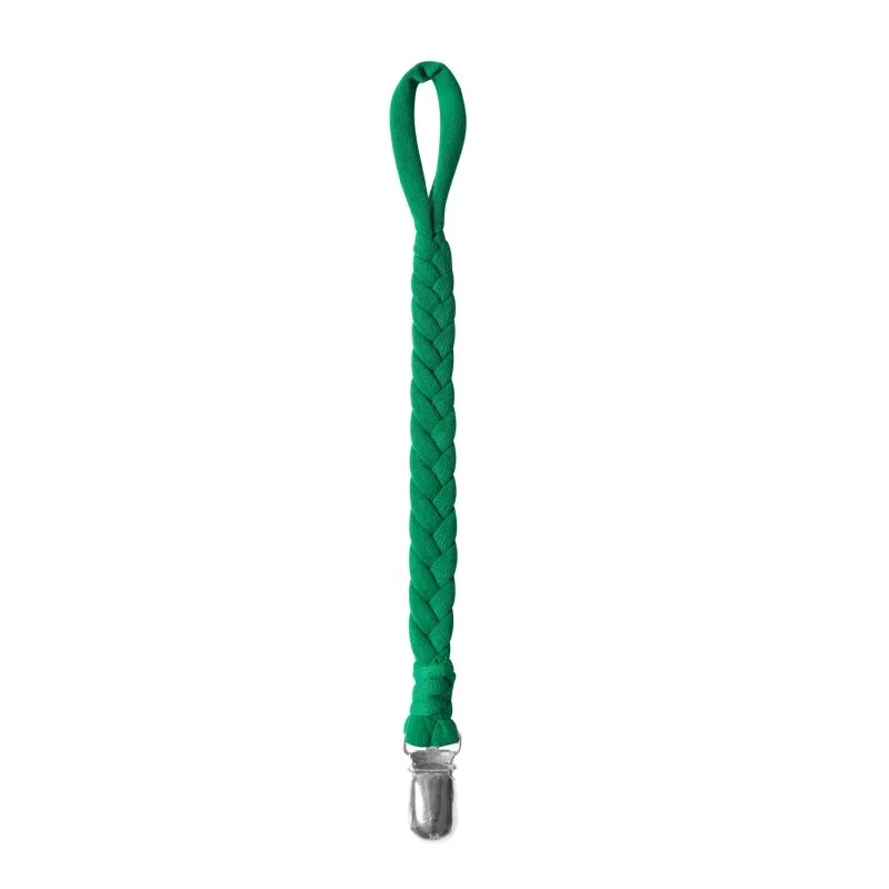 Wholesale Leather Pacifier Clips Chain Dummy Clip Braided Clip Nipple Holder Soother Chain For Infant Baby Feeding Dropshipping