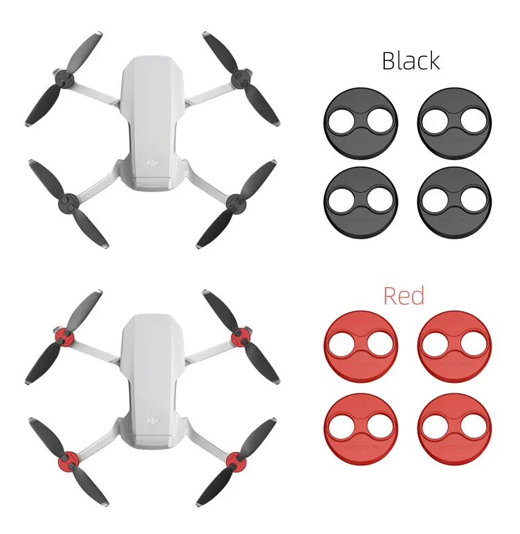4 шт. DJI Mavic мини аксессуары крышка двигателя протектор для Mavic мини Дрон алюминиевый колпачок защита двигателя Защитный пыленепроницаемый