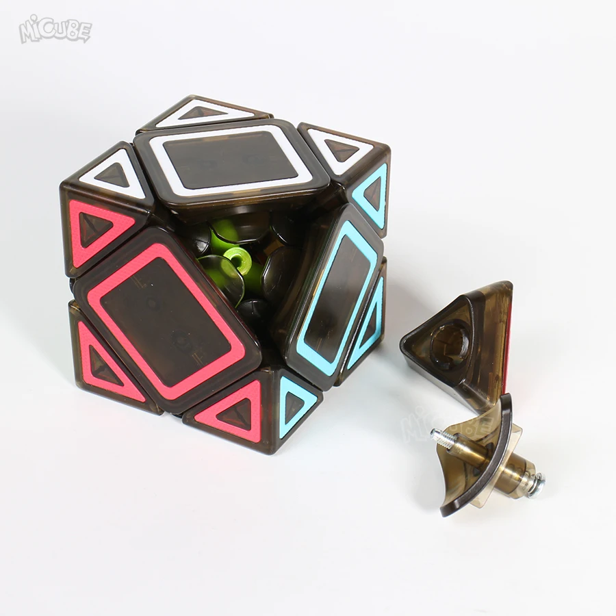Neo Puzzle Cube 3x3 Qiyi Ciyuan Skew Cubo Mgaico Skewbcube обучающие игрушки для детей мальчиков офисные игрушки