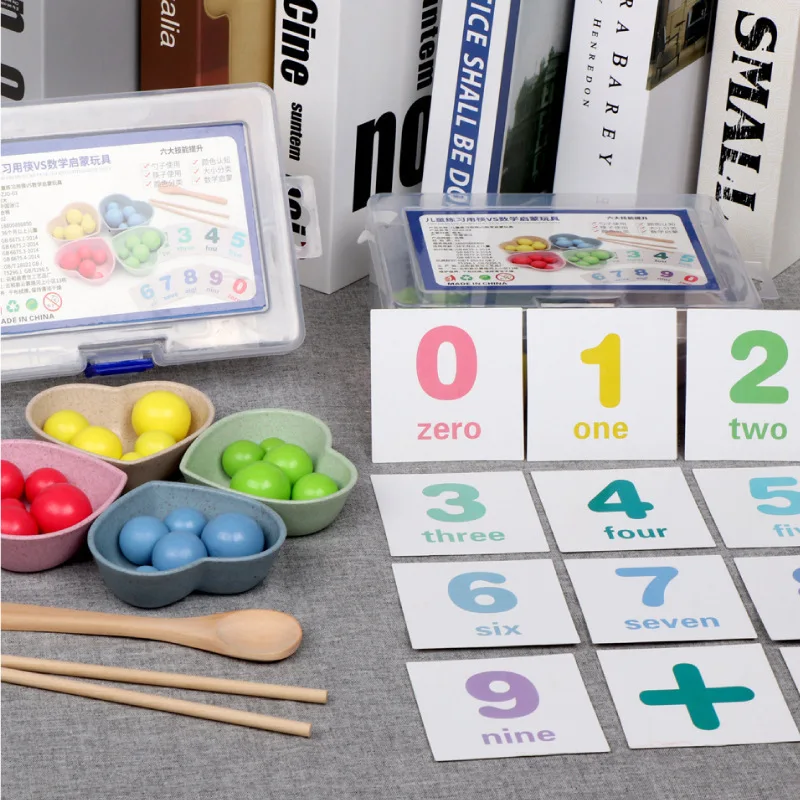

Children Hand-Eye Coordination Training Clip Beans Mathematics ENLIGHTEN Toy Kindergarten Regional Early Childhood Educational T