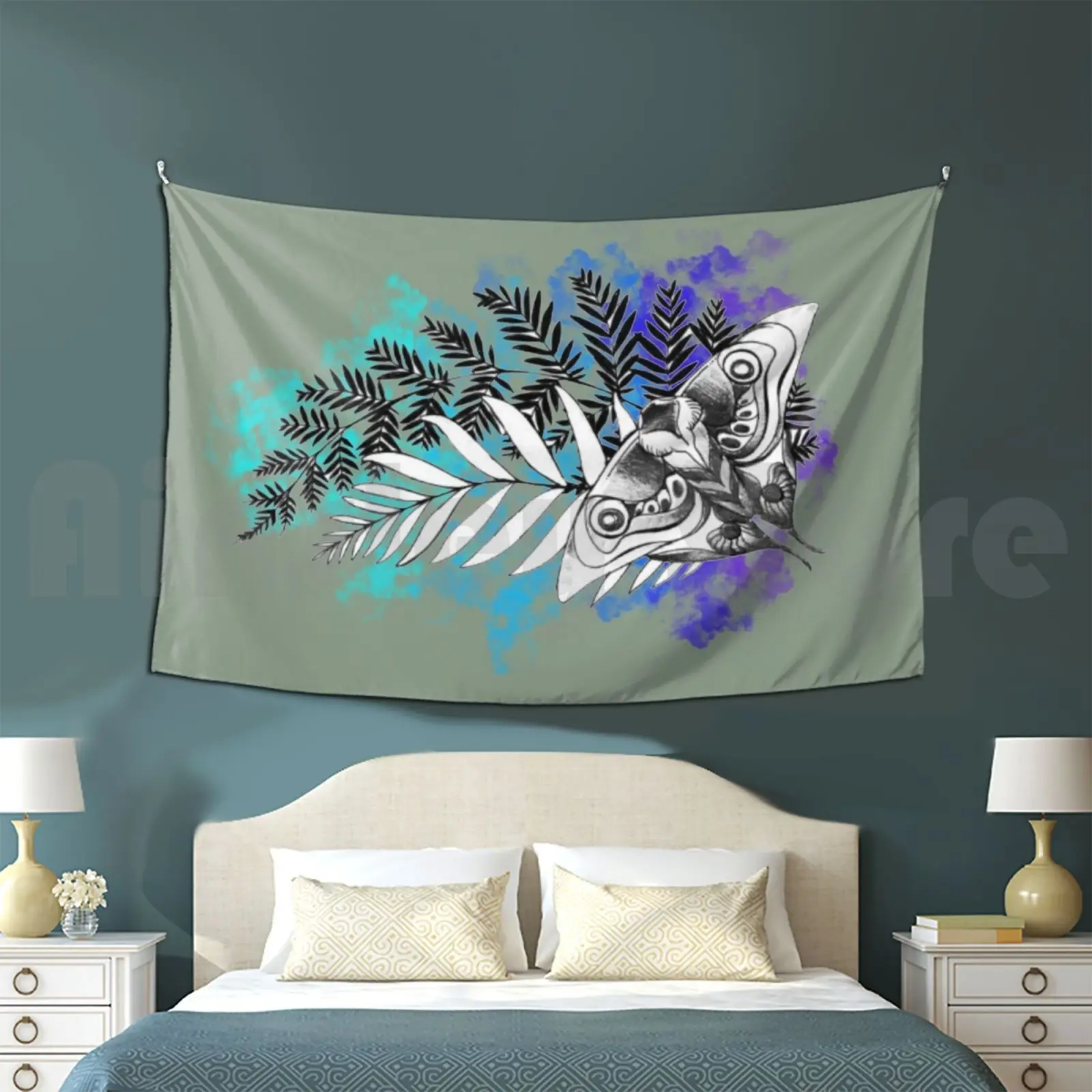 L'Ultimo Degli Stati Uniti Tattoo Splash Tapestry Background Wall Hanging Tlou Tlou Part 2 Tlou Part Ii L'Ultimo Di Noi Naughty