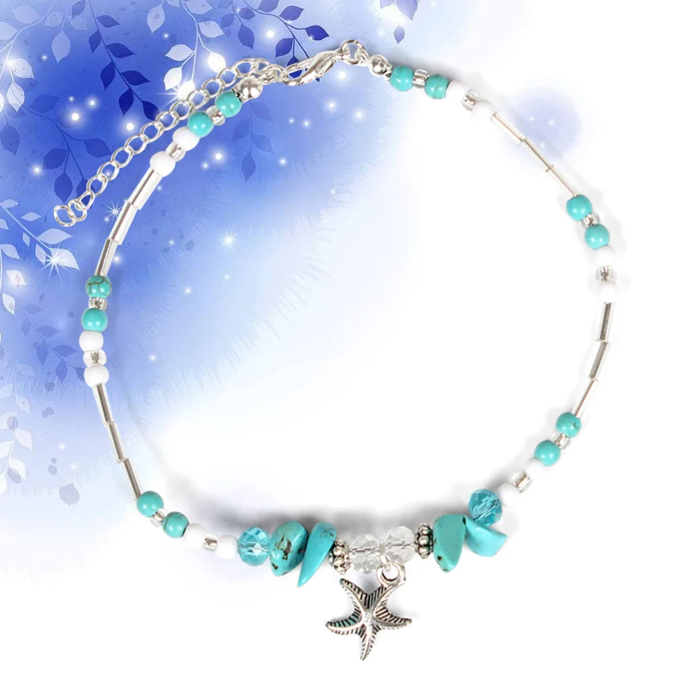 1PC Universal Ankle Bracelet Geometric Type Crystal Star Shape Alloy Foot Chain Anklet Decor Jewelry Decal Ankle Bracelet 1PC Universal Ankle Bracelet Geometric Type Crystal Star Shape Alloy Foot Chain Anklet Decor Jewelry Decal Ankle Bracelet