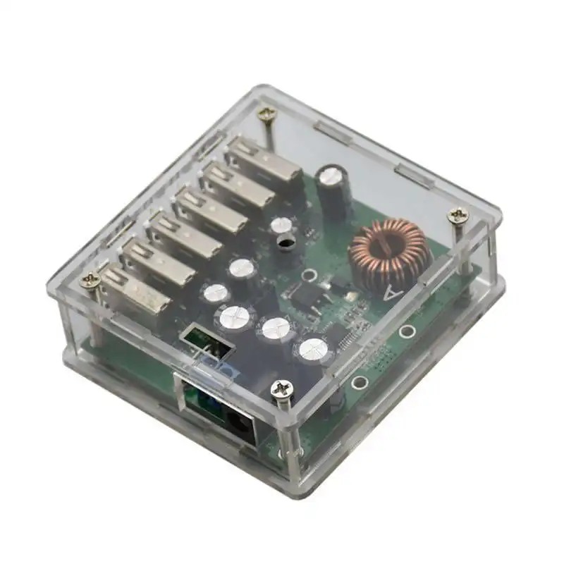 Dc10-30V Buck 5V 6 модуль зарядного устройства USB Автоматическая идентификация напряжения