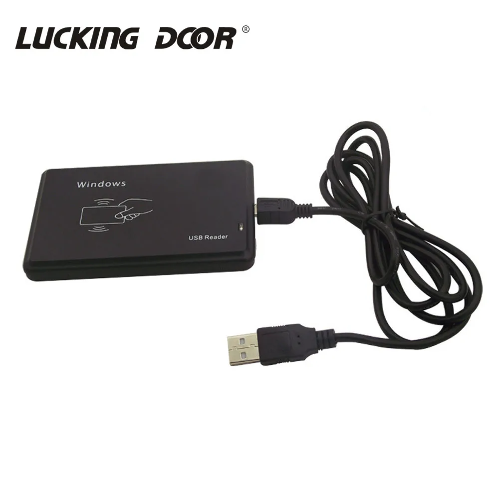 LUCKING DOOR USB-порт 13 56 МГц считыватель карт Mifare IC USB-датчик приближения смарт-карт HF MF |
