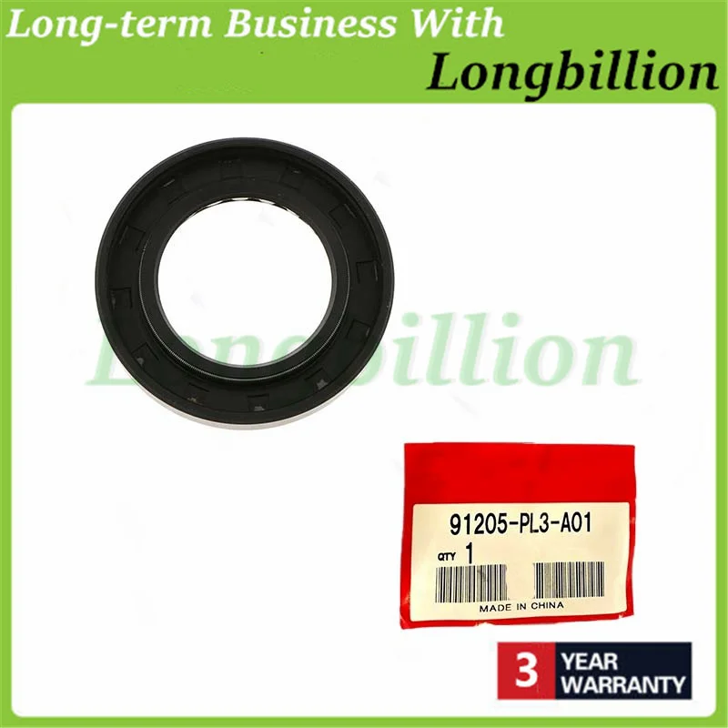 1PCS NEW 91205-PL3-A01 Driveshaft Gearbox Differential Oil Seals Gasket For Honda Civic Accord retainer 91206-PHR-003 |