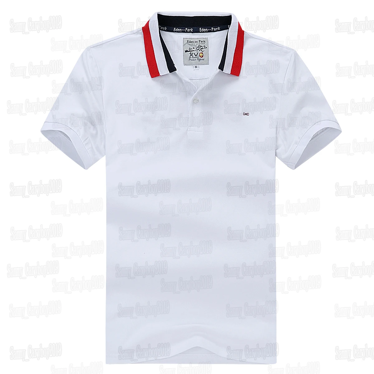 EdenPark Homme POLO лучшее новое летнее хлопковое Мужское поло с вышивкой хорошее качество Размер M L XL XXL XXXl EDEN PARK