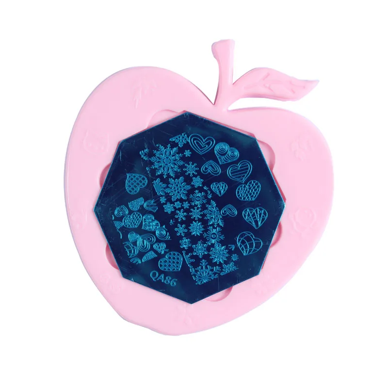 Инструменты для печати штампов держатель восьмиугольный шаблон печатный поддон