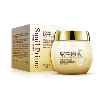 

BIOAOUA snail essence facial cream paste for hydrating nourishing moisturizing skin care tender and smooth cream mask