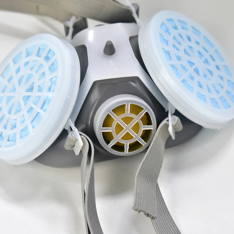 

Gas Comprehensive Cover Paint Chemical Mask Anti Dust Respirator Mask Filter Polishing Industrial Spraying Decorate Protective
