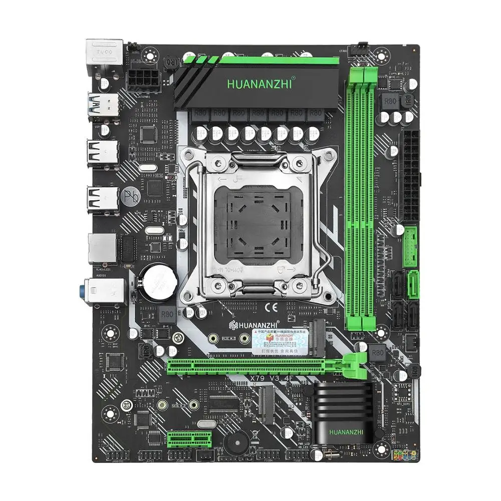 Материнская плата HUANANZHI X79 LGA 2011 USB3.0 M.2 NVME NGFF SATA3|Материнские платы| |