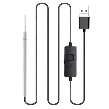 

Ear Cleaning Endoscope 2 in1 USB HD Visual Ear Spoon 3.9 Mini Camera Android PC Ear pick Otoscope Borescope Tool