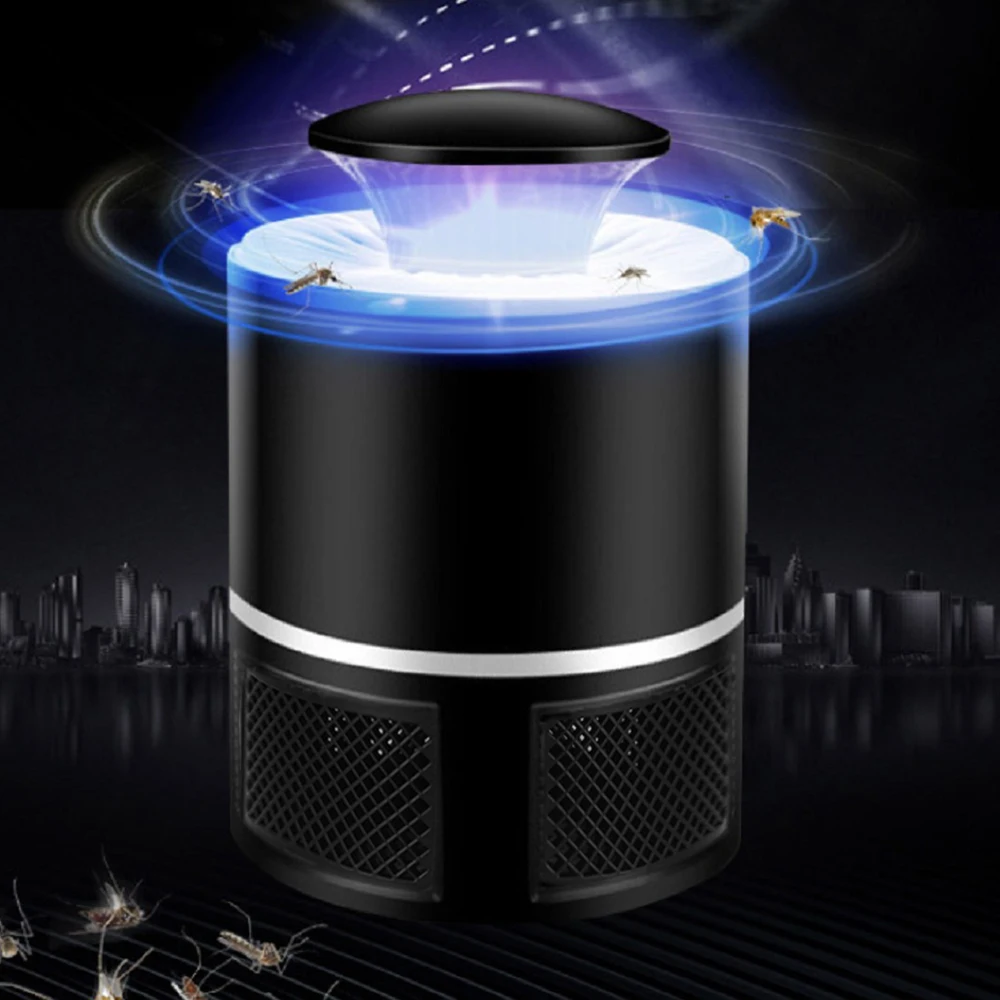 Electric Mosquito Killer Lamp LED USB Electric Mosquito Killer Lamp Photocatalysis Mute Home LED Bug Insect Trap Radiationless