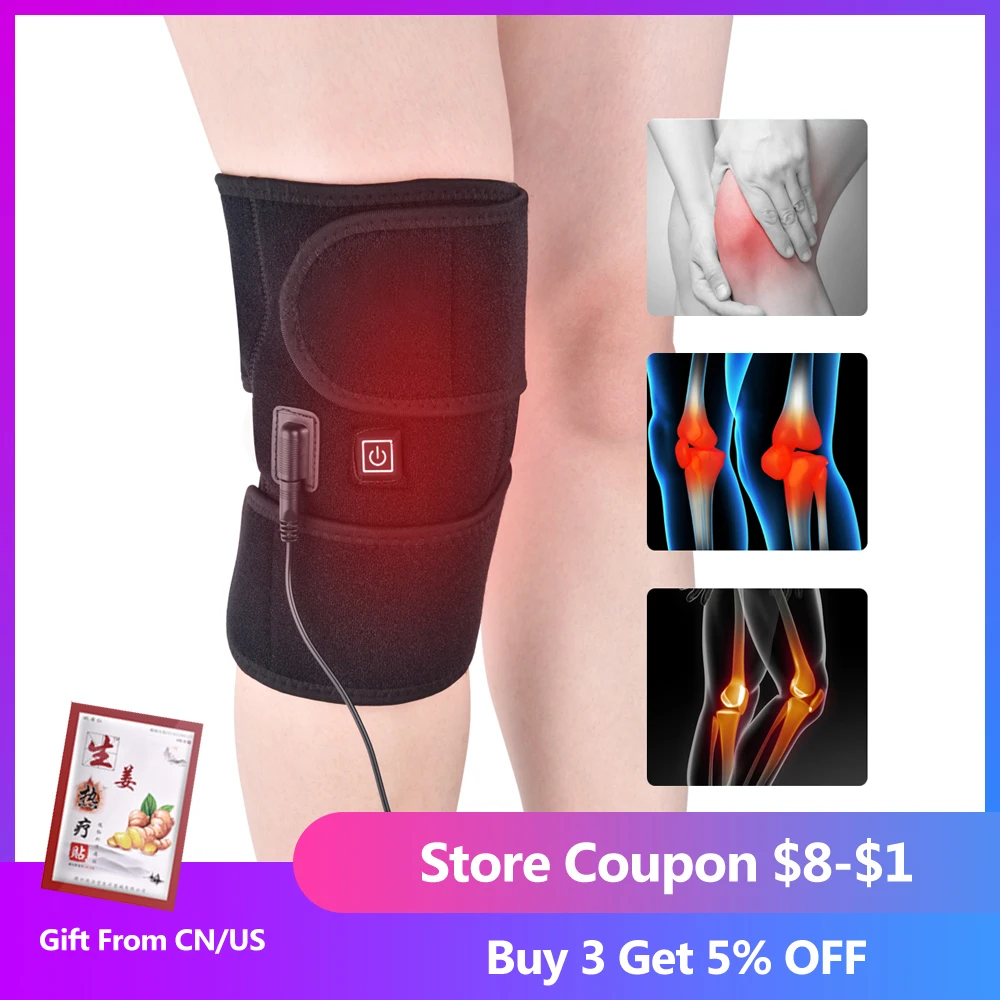 Knee Brace Physiotherapy Heating Therapy Knee Support Brace Old Cold Leg Arthritis Injury Pain Rheumatism Rehabilitation 1 Knee Brace Physiotherapy Heating Therapy Knee Support Brace Old Cold Leg Arthritis Injury Pain Rheumatism Rehabilitation 1