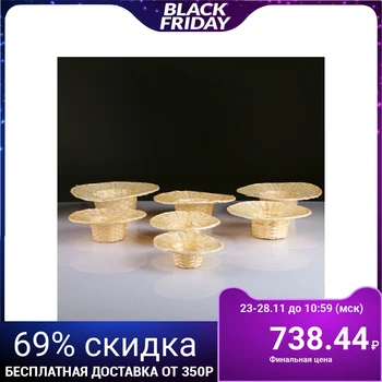 

Set of baskets, 7 pcs, 27 × 7, 25 × 6, 23 × 5, 22 × 4.5, 20 × 4.5, 17 × 4, 15 × 4 cm, bamboo 4558442
