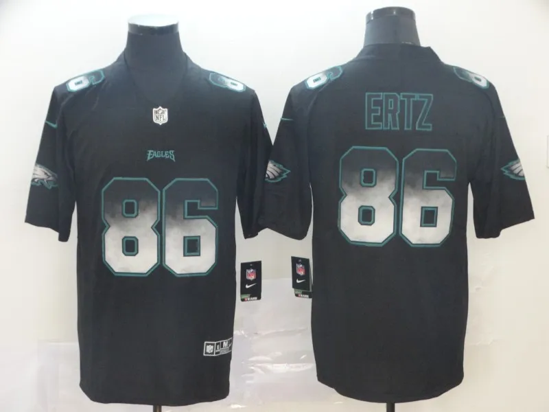 Philadelphia A+++ качество Brian Dawkins 20 86 Zach Ertz Alshon Jeffery 17 Nick Foles 9 Jason Kelce 62 Eagles jersey - Цвет: 2