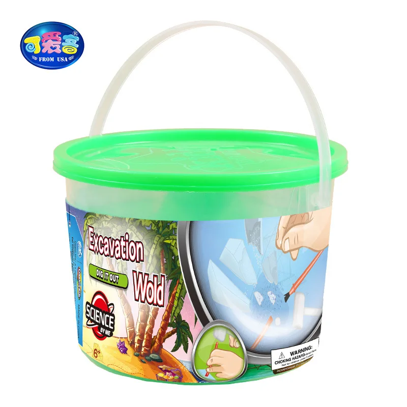 

Handmade Toy Educational DIY North America Genuine Diamond Dig Children Send Frameless Unisex