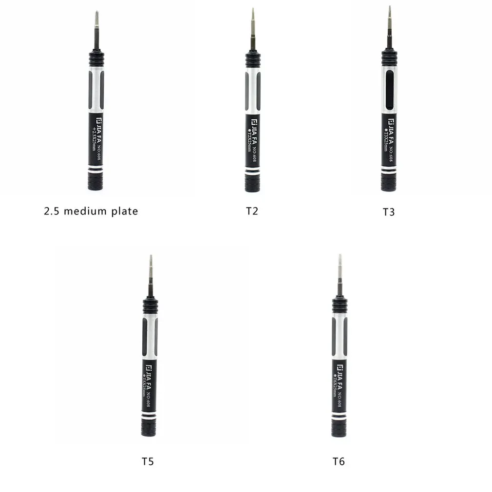 JF-608 2,5 Phiilips T2 T3 T4 T5 T6 отвертка для ремонта мобильных телефонов инструмент для ремонта открывания Прецизионная отвертка