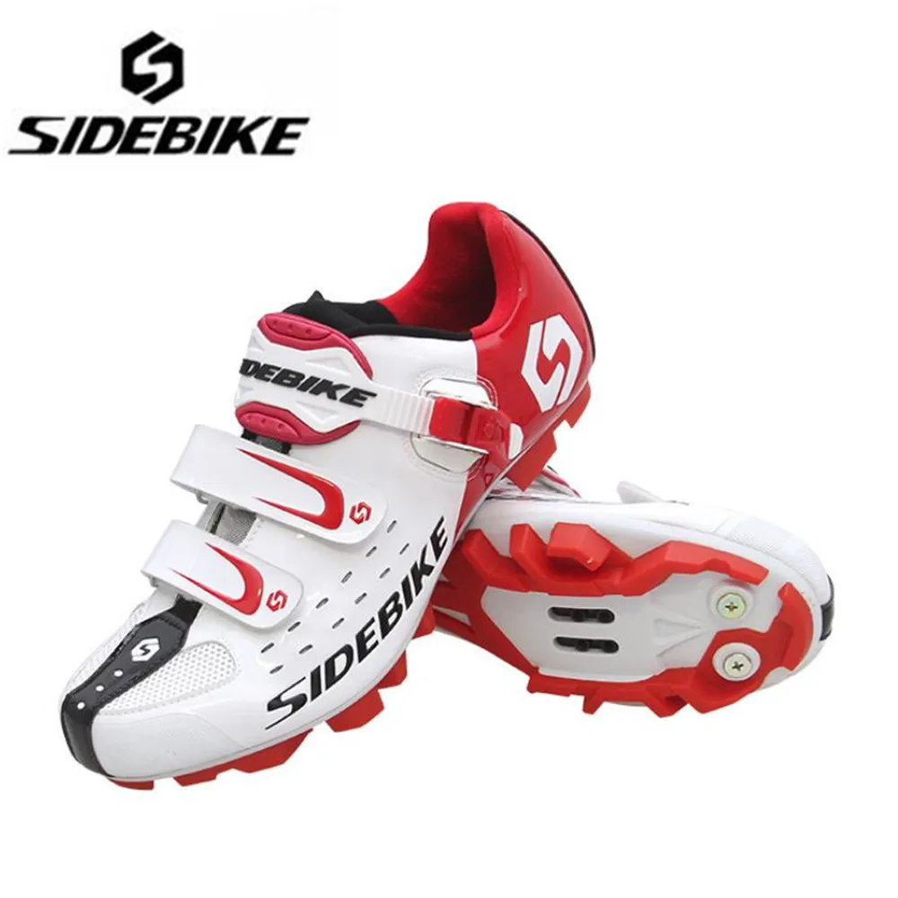 SIDEBIKE/Мужская обувь для велоспорта sapatilha ciclismo, mtb, комплект с педалью, замок для горного велосипеда, удобная самоблокирующаяся велосипедная обувь