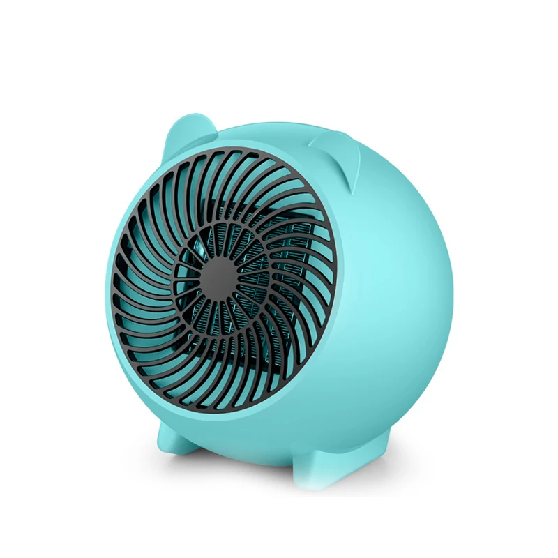 250W Electric Ceramic Space Heater Portable Fast Heating Air Fan for Office Home EU Plug