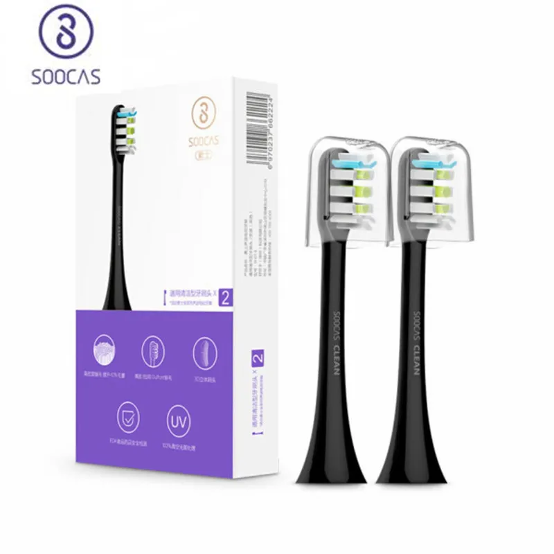 2 шт. сменные головки для зубной щетки SOOCAS / SOOCARE X3 Mi Xiaomi Home|Электрические зубные