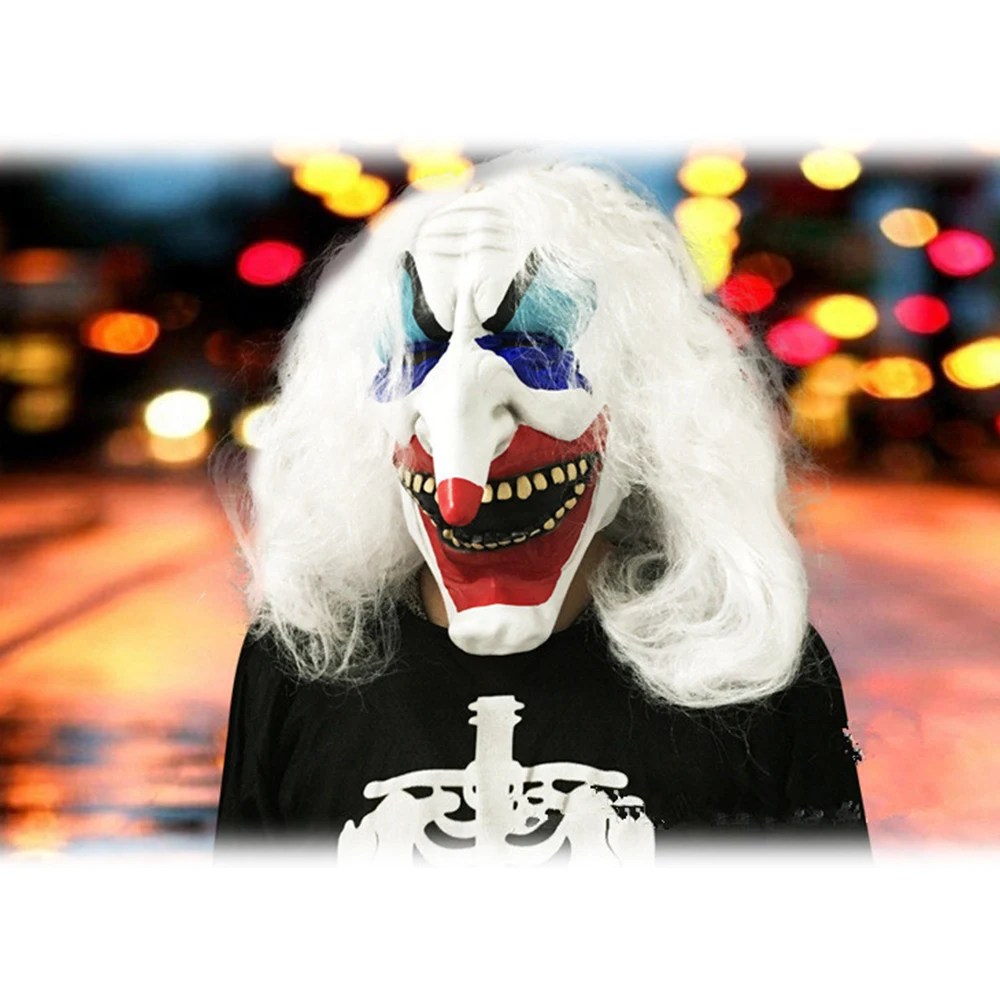 Качественный силиконовый длинный нос клоун ложки маски вечерние Ужасы Карнавальная маска маскарадный клоун для косплея декор для Хэллоуина, вечеринки реквизит