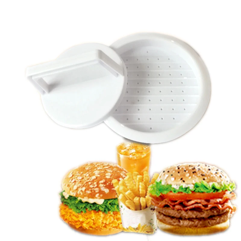 DIY Hamburger Meat Press Tool Food-Grade Plastic Makers Meat Burger Maker Mold Hamburger Press Burger Household Kitchen Tools1