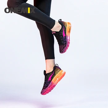 

ONEMIX NEW Road Running Shoes Women Air Cushion Sneakers Men Outdoor Walking Shoes For men Outdoor Tennis Shoes Women Hot Sale