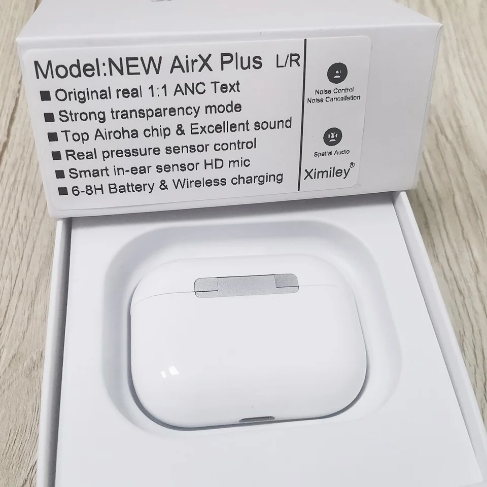 Беспроводные наушники Airoha 1562A ANC AirX Plus TWS Bluetooth Air3 с текстовым шумоподавлением
