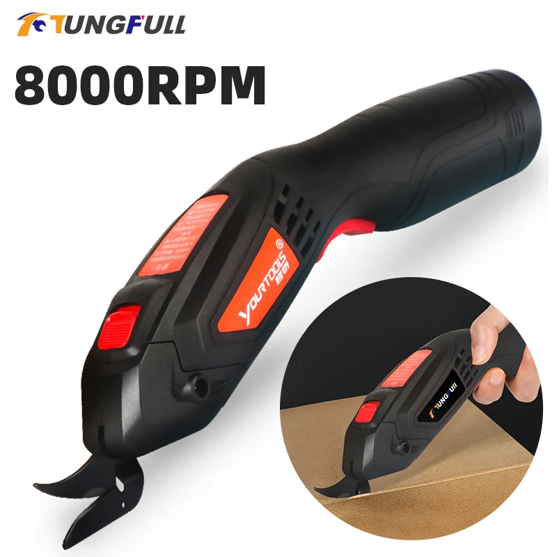 Small Electric Scissors Cutting Cloth Hand-held Charging Tailor Scissors Multi-function Cutting Machine Clothing Leather mini 3000w 2000w 1000w hand held portable fiber laser welding cutting cleaning machine 4 in 1 for steel metal