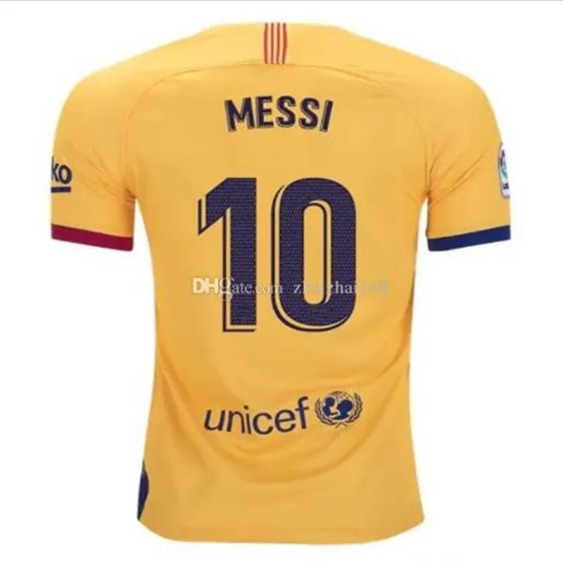 Barcaed Jersey soccer взрослая футболка F. DE JONG GRIEZMANN MESSI SUAREZ ARTHUR COUTINHO VIDAL I. RAKITIC футбольная рубашка - Цвет: shirt