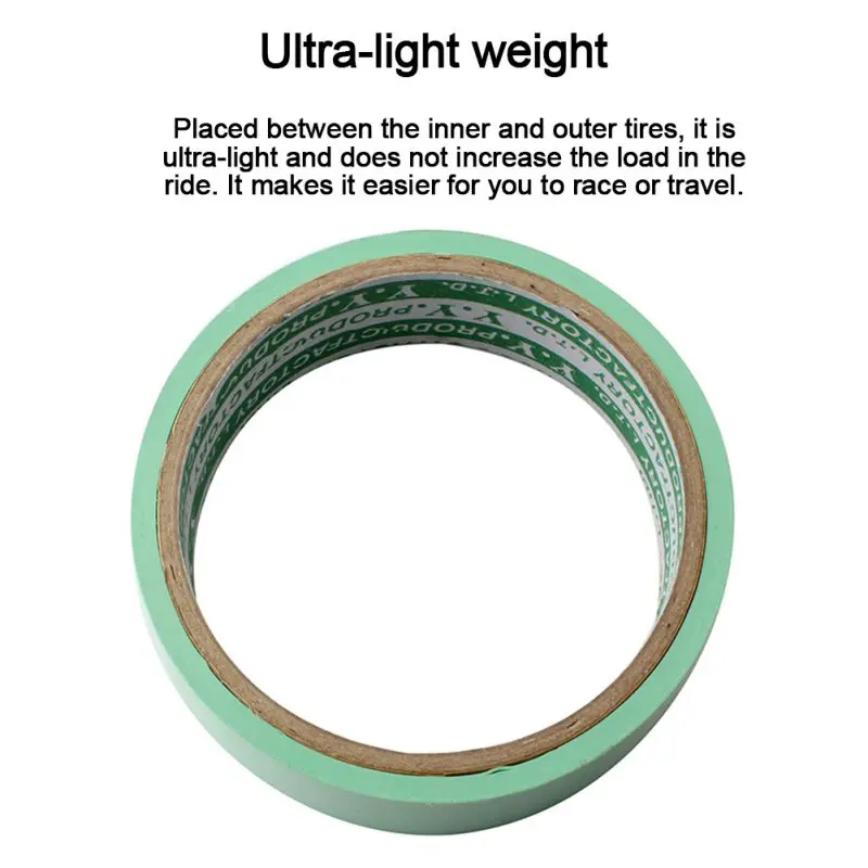 Anti Puncture 10m Bicycle Tire Tyre Liner Band Tube Protector Mountain Bike Rim Tape 16/18/21/23/25/27/29/31/33/35mm