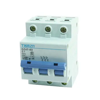 

4000A Max Overloaded Short Current Circuit Breaker 3 Pole 1A AC 400V