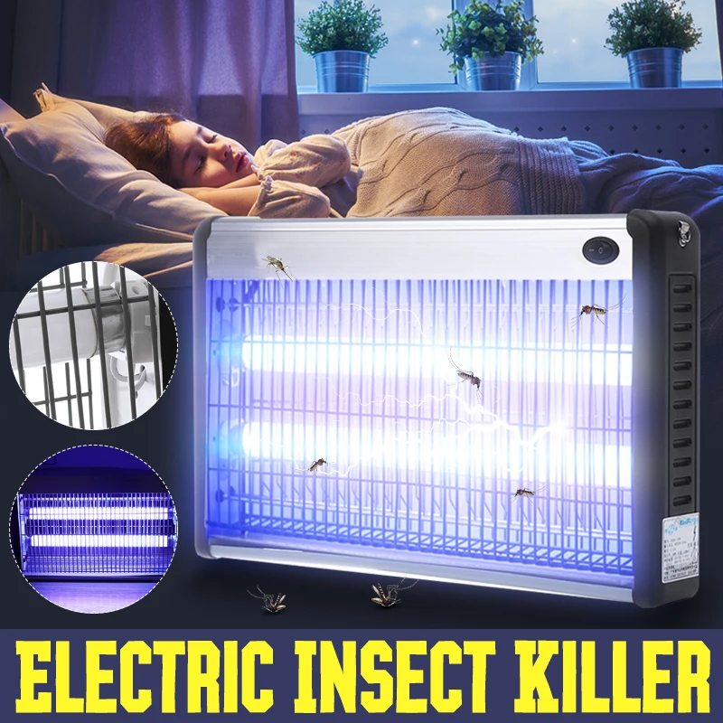 20 Вт 30 40 электрическое устройство для убивания насекомых светодиодный UV-A