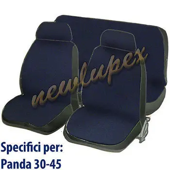 

COPRISEDILI FIAT PANDA 45 COPRI SEDILE FODERA IN COTONE BLU SCURO