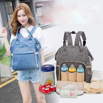 

9 Colors Fashion Mummy Maternity Nappy Bag Brand Large Capacity Baby Bag Travel Backpack Designer Nursing Bag For Baby