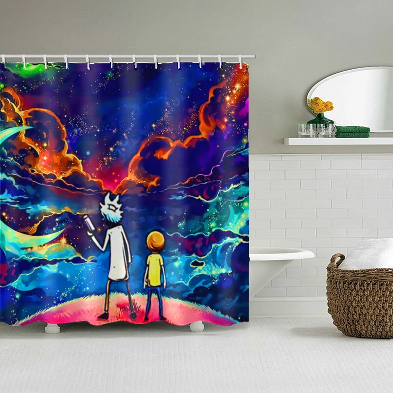 

Polyester Waterproof Shower Curtains High Quality Waterproof Bathroom Curtains