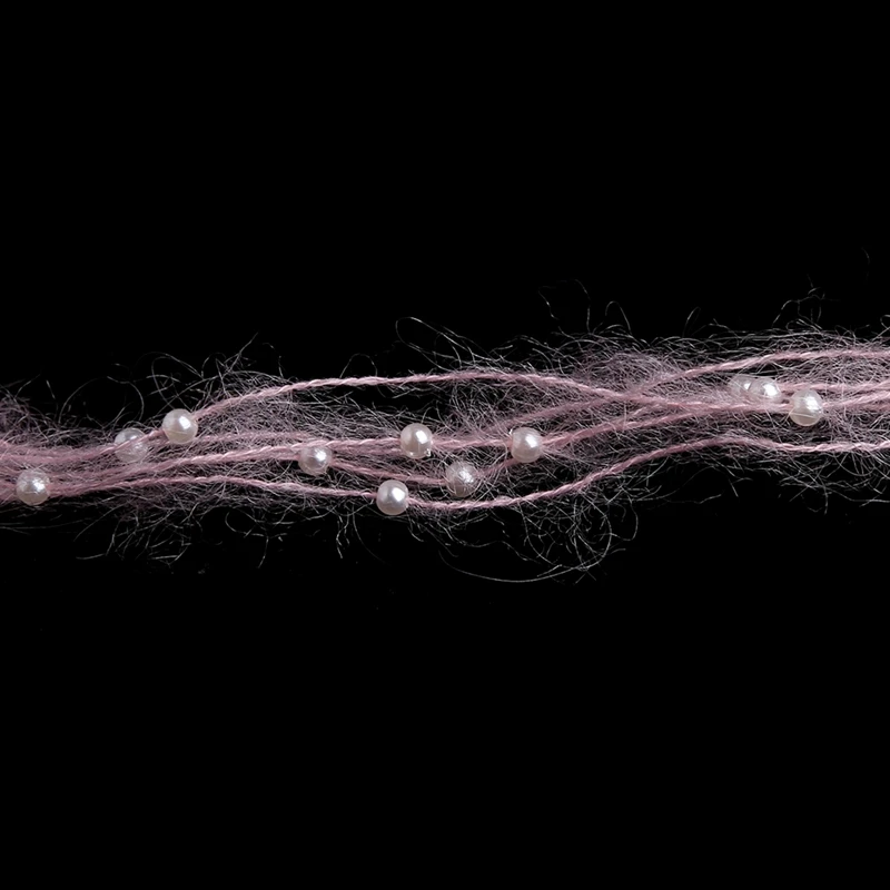 Новорожденный ребенок мохер жемчужный головной убор аксессуары для волос