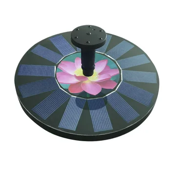 

1.4W Floating Water Fountain Solar Water Pump Outdoor Watering Device without Battery for Pond Pool Aquarium Fountains Spout Gar