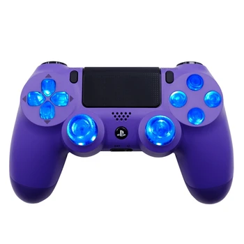 

Multi-Colors Luminated D-Pad Thumbsticks Face Buttons LED Kit for PS4 Controller 6 Colors Press Control With Buttons