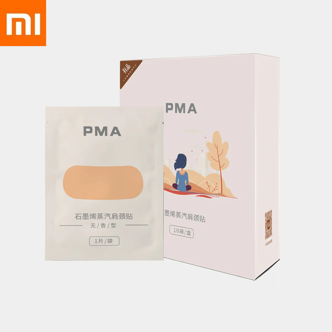 

Xiaomi mijia PMA Graphite Ene Steam Shoulder Neck Stick Steam hot compressing constant temperature For shoulder neck Men Women