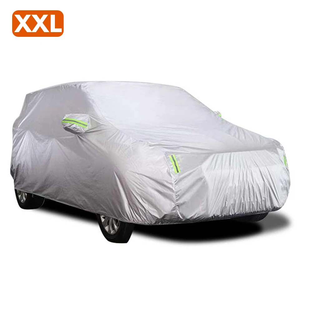 Car Cover Full Covers With Reflective Strip Sunscreen Protection Dustproof  Uv Scratch-resistant For 4x4/suv Business Car - Car Covers - AliExpress