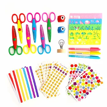 

Scrapbook DIY Photo Craft Album Decoration Accessories Stationery Kit Mini Paper Puncher Card Holder Wedding Anniversary Gift