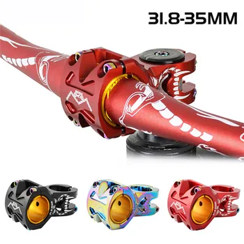 

New Wear-resistant MTB Bike Handlebar Stem 31.8mm Outdoor Cycling Accessories Aluminum Alloy Bicycle Parts 3 Colors